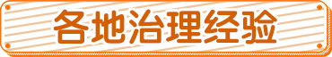 各地治理經驗