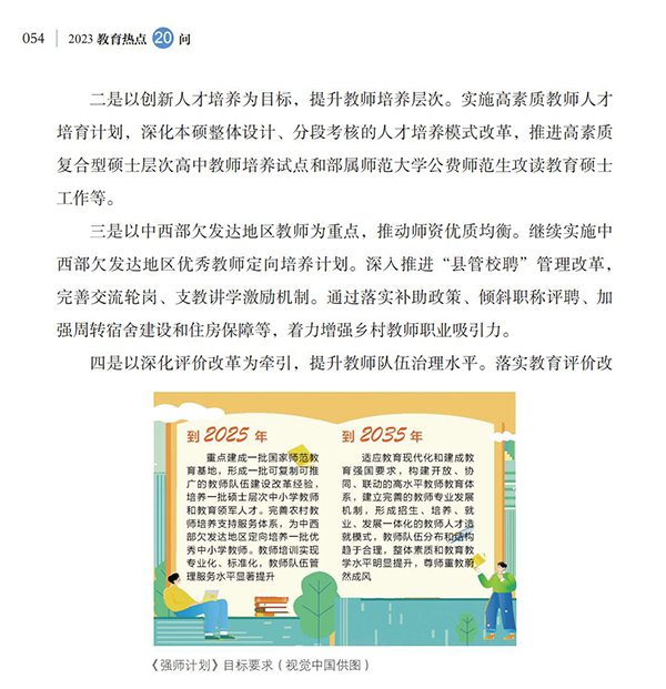 第6問 如何落實好《新時代基礎教育強師計劃》？