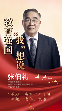 張伯禮：成功離不開三個事——興趣、責任、執著