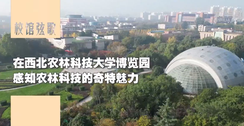 在西北農林科技大學博覽園 感知農林科技的奇特魅力