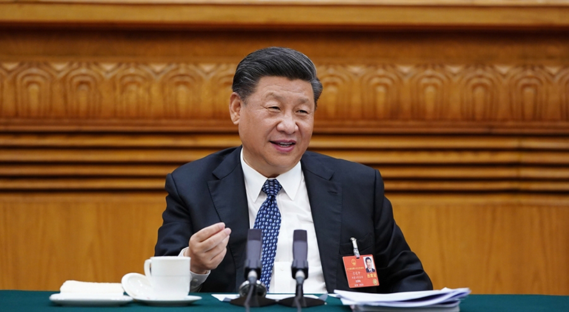 習近平參加湖北代表團審議